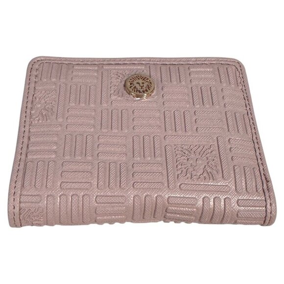 Anne Klein AK snap Closure Wallet pale pink new without tag